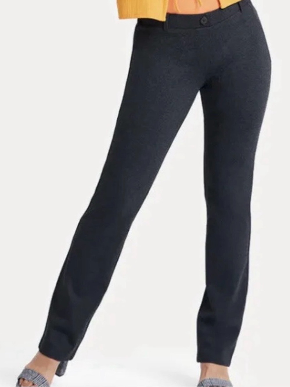 BETABRAND Charcoal Gray Slim Pants